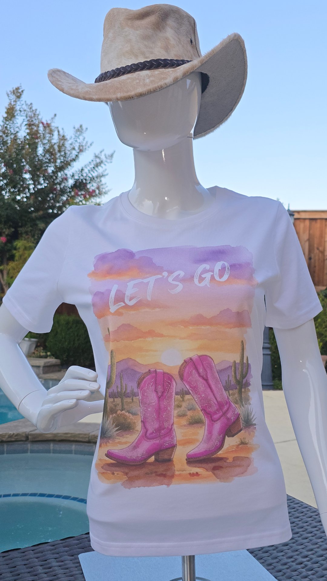 Let's Go Country Supima Tee
